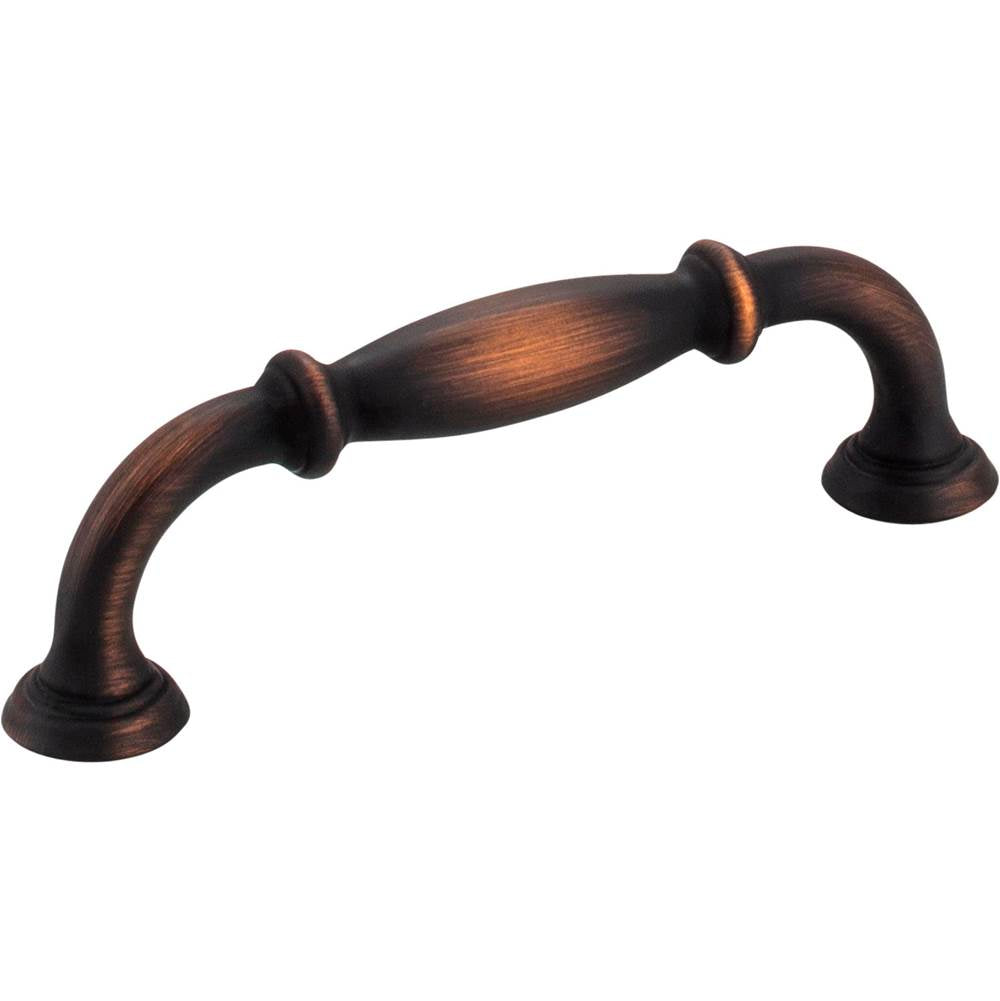 Jeffrey Alexander - 96 mm Center-to-Center Brushed Oil Rubbed Bronze Tiffany Cabinet Pull - Brushed Oil Rubbed Bronze