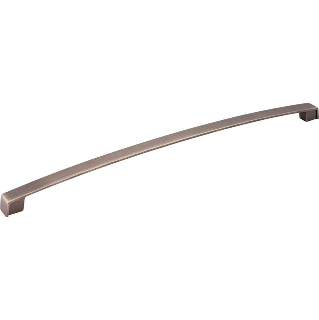 Jeffrey Alexander - 320 mm Center-to-Center Brushed Pewter Merrick Cabinet Pull - Brushed Pewter