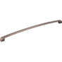 Jeffrey Alexander - 320 mm Center-to-Center Brushed Pewter Merrick Cabinet Pull - Brushed Pewter