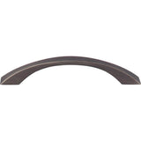 128 mm Center-to-Center Brushed Pewter Flared Philip Cabinet Pull