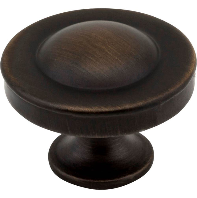 Jeffrey Alexander - 1-1/4'' Diameter Antique Brushed Satin Brass Cordova Cabinet Knob - Antique Brushed Satin Brass