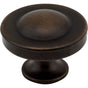Jeffrey Alexander - 1-1/4'' Diameter Antique Brushed Satin Brass Cordova Cabinet Knob - Antique Brushed Satin Brass