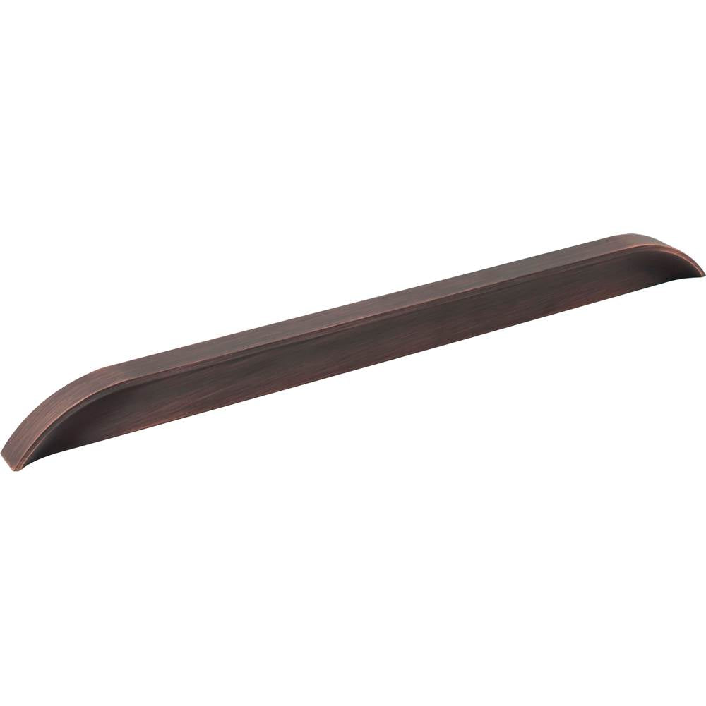 Jeffrey Alexander - 305 mm Center-to-Center Brushed Oil Rubbed Bronze Elara Cabinet Pinch Pull - Brushed Oil Rubbed Bronze
