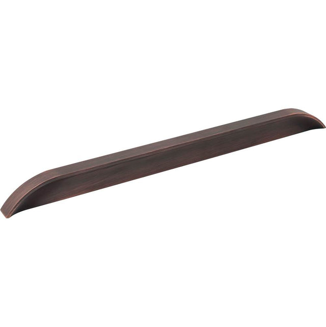 Jeffrey Alexander - 305 mm Center-to-Center Brushed Oil Rubbed Bronze Elara Cabinet Pinch Pull - Brushed Oil Rubbed Bronze
