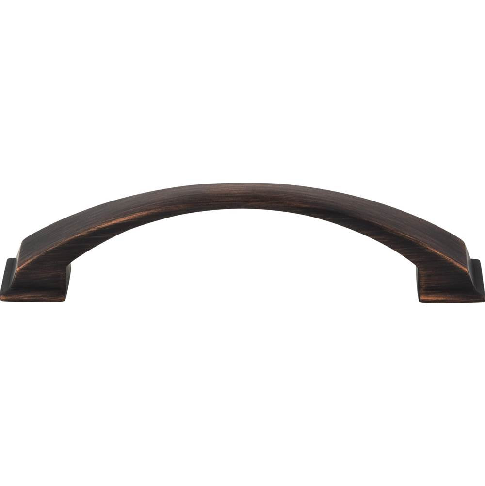 128 mm Center-to-Center Brushed Gold Arched Roman Cabinet Pull