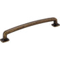 Jeffrey Alexander - 160 mm Center-to-Center Distressed Antique Brass Belcastel 1 Cabinet Pull - Distressed Antique Brass