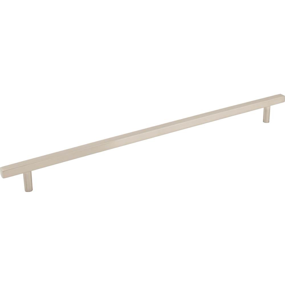 Jeffrey Alexander - 305 mm Center-to-Center Satin Nickel Square Dominique Cabinet Bar Pull - Satin Nickel
