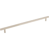 Jeffrey Alexander - 305 mm Center-to-Center Satin Nickel Square Dominique Cabinet Bar Pull - Satin Nickel