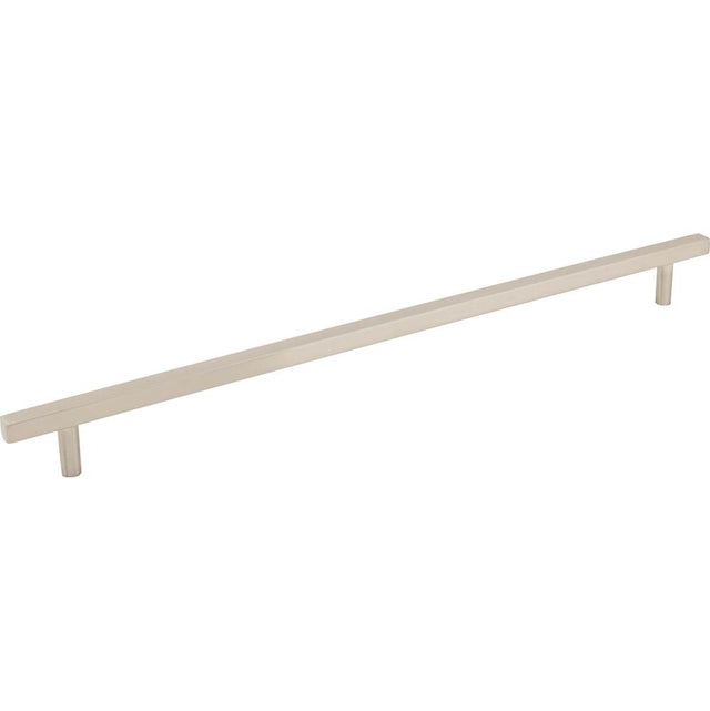Jeffrey Alexander - 305 mm Center-to-Center Satin Nickel Square Dominique Cabinet Bar Pull - Satin Nickel