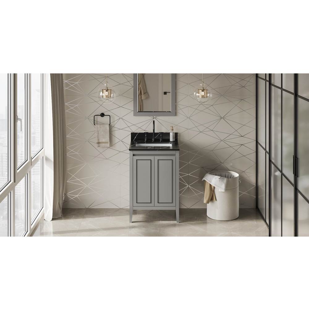 24'' Black Percival Vanity