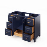48'' Black Cade Vanity