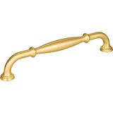 Jeffrey Alexander - 160 mm Center-to-Center Brushed Gold Tiffany Cabinet Pull - Brushed Gold