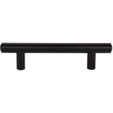 96 mm Center-to-Center Matte Black Key West Cabinet Bar Pull