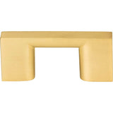 32 mm Center-to-Center Brushed Gold Square Sutton Cabinet Bar Pull
