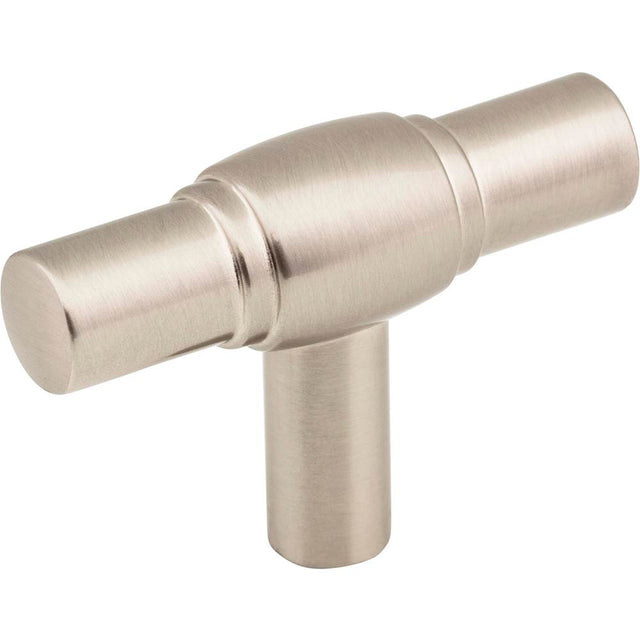 Jeffrey Alexander - 2'' Satin Nickel Hayworth Cabinet ''T'' Knob - Satin Nickel