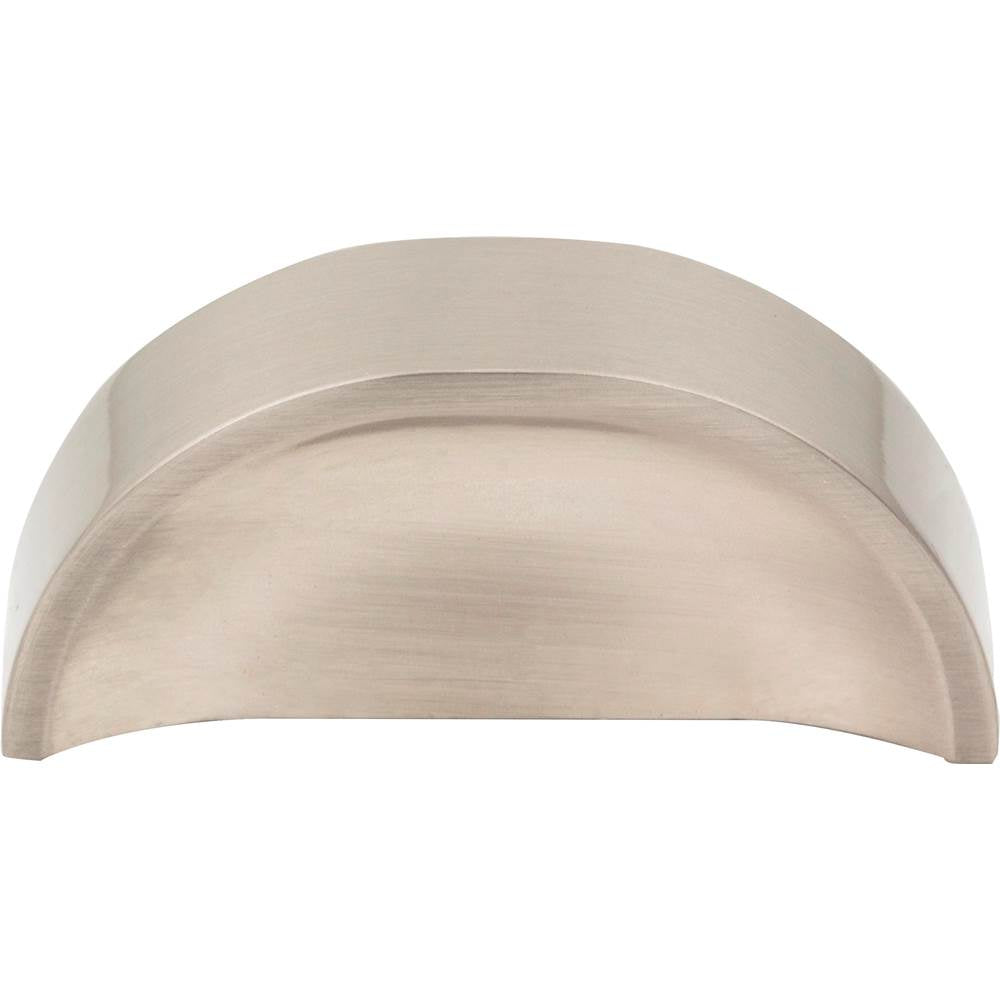 32 mm Center-to-Center Satin Nickel Elara Cabinet Pinch Pull
