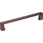 Jeffrey Alexander - 160 mm Center-to-Center Brushed Oil Rubbed Bronze Square Boswell Cabinet Pull - Brushed Oil Rubbed Bronze