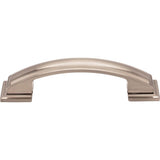 96 mm Center-to-Center Satin Nickel Square Annadale Cabinet Pull