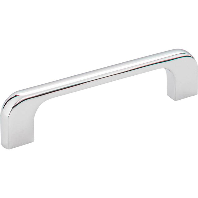 Jeffrey Alexander - 96 mm Center-to-Center Polished Chrome Alvar Cabinet Pull - Polished Chrome