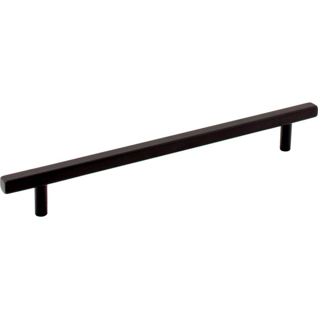 Jeffrey Alexander - 192 mm Center-to-Center Matte Black Square Dominique Cabinet Bar Pull - Matte Black