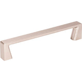 Jeffrey Alexander - 128 mm Center-to-Center Satin Nickel Square Boswell Cabinet Pull - Satin Nickel