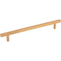 Jeffrey Alexander - 192 mm Center-to-Center Satin Bronze Square Dominique Cabinet Bar Pull - Satin Bronze