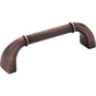 Jeffrey Alexander - 96 mm Center-to-Center Brushed Oil Rubbed Bronze Cordova Cabinet Pull - Brushed Oil Rubbed Bronze