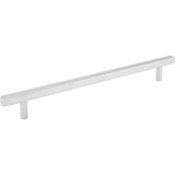 Jeffrey Alexander - 12'' Center-to-Center Polished Chrome Square Dominique Appliance Handle - Polished Chrome