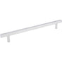 Jeffrey Alexander - 12'' Center-to-Center Polished Chrome Square Dominique Appliance Handle - Polished Chrome