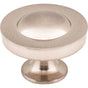Jeffrey Alexander - 1-1/4'' Diameter Satin Nickel Cordova Cabinet Knob - Satin Nickel