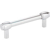 Jeffrey Alexander - 96 mm Center-to-Center Polished Chrome Hayworth Cabinet Bar Pull - Polished Chrome