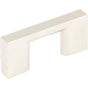 Jeffrey Alexander - 32 mm Center-to-Center Polished Nickel Square Sutton Cabinet Bar Pull - Polished Nickel
