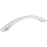 Jeffrey Alexander - 128 mm Center-to-Center Polished Chrome Wheeler Cabinet Pull - Polished Chrome