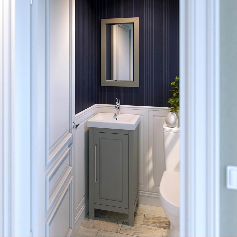 Jeffrey Alexander - 18'' Grey Cade Vanity - Grey