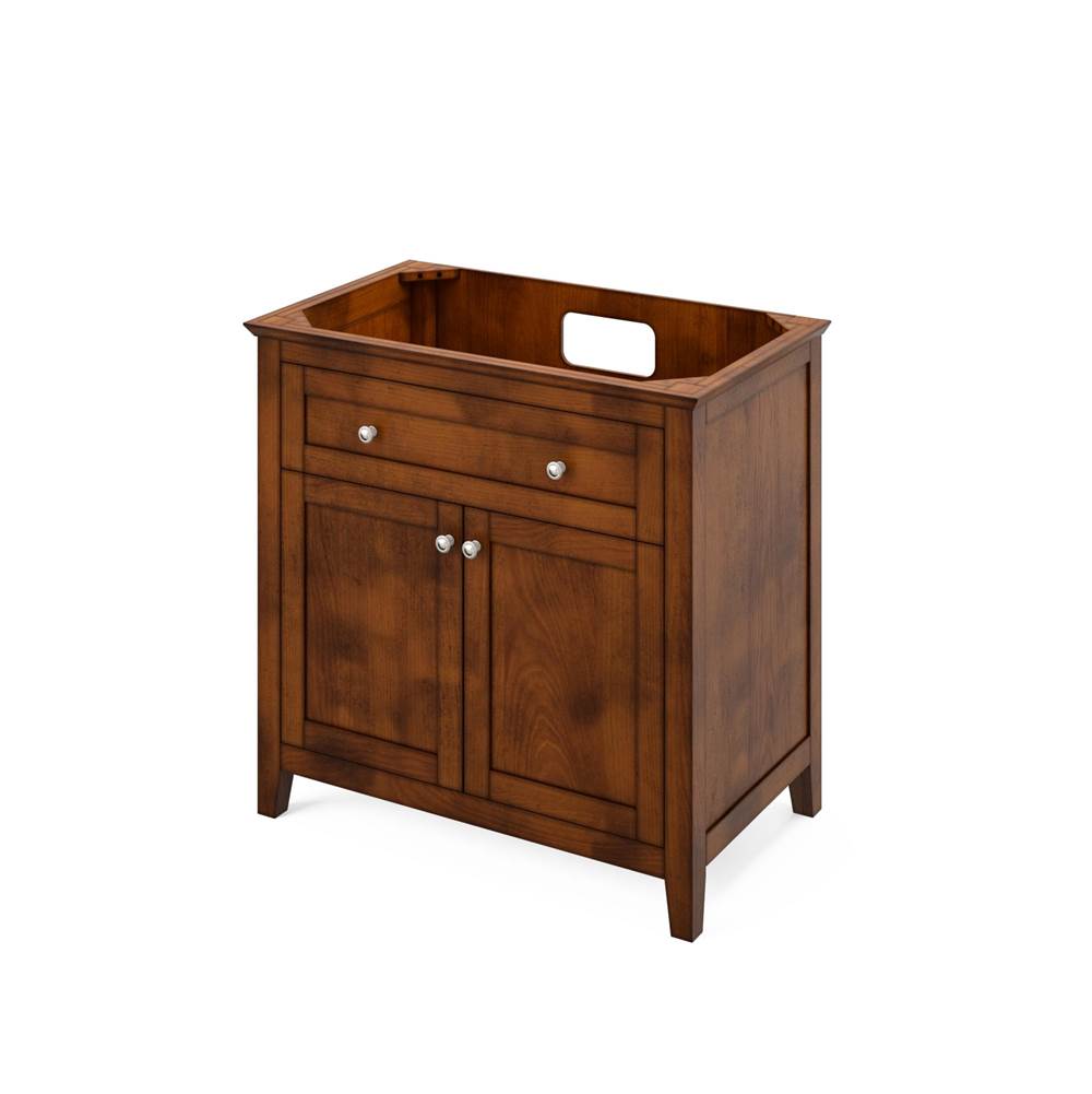 36'' Hale Blue Chatham Vanity, White Carrara Marble Vanity Top, undermount rectangle bowl