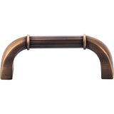 3'' Center-to-Center Antique Brushed Satin Brass Cordova Cabinet Pull