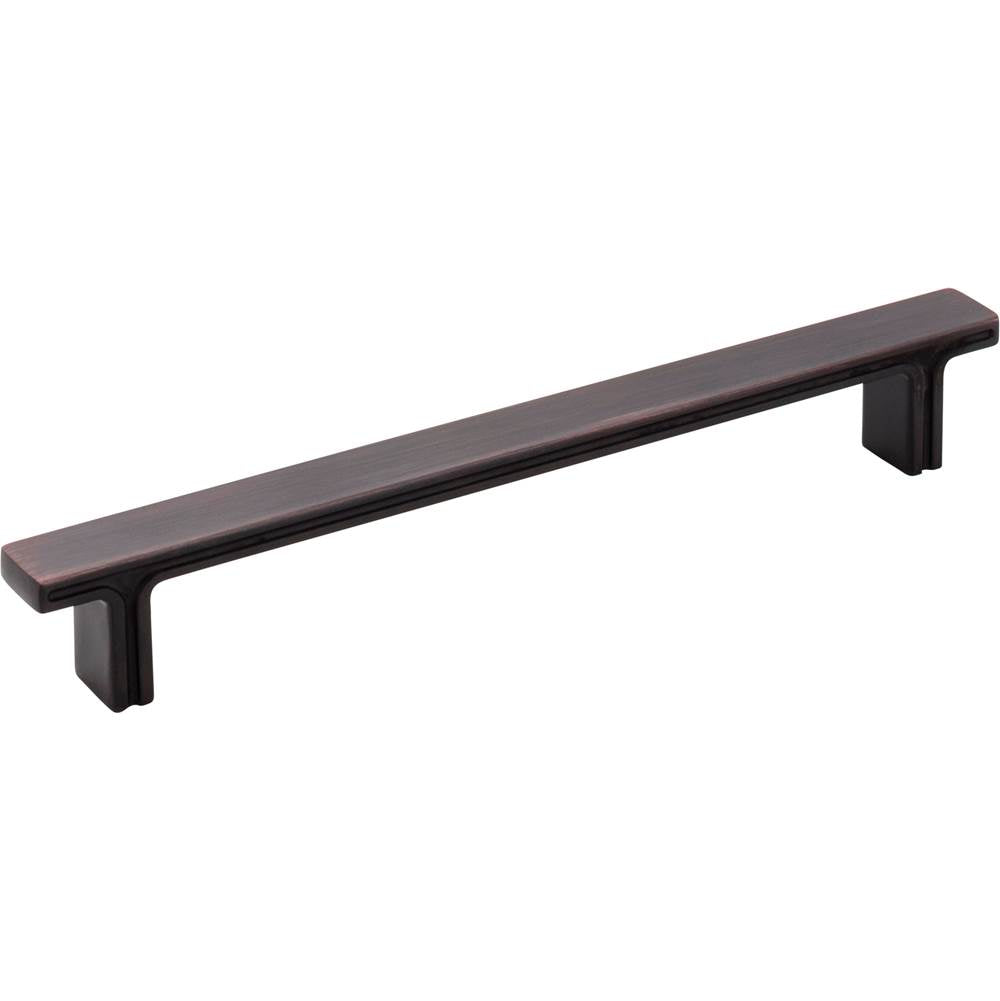 Jeffrey Alexander - 160 mm Center-to-Center Brushed Oil Rubbed Bronze Square Anwick Cabinet Pull - Brushed Oil Rubbed Bronze