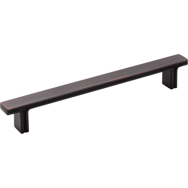 Jeffrey Alexander - 160 mm Center-to-Center Brushed Oil Rubbed Bronze Square Anwick Cabinet Pull - Brushed Oil Rubbed Bronze