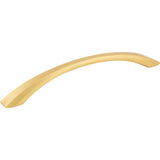 Jeffrey Alexander - 160 mm Center-to-Center Brushed Gold Wheeler Cabinet Pull - Brushed Gold