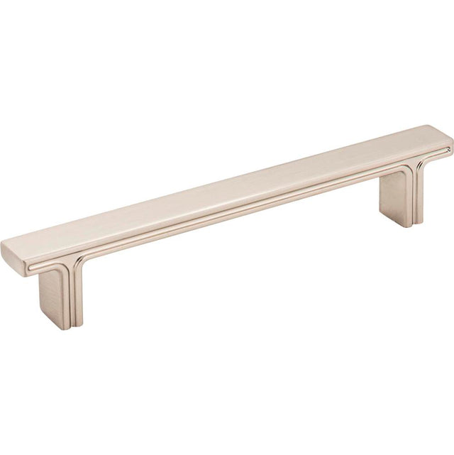Jeffrey Alexander - 128 mm Center-to-Center Satin Nickel Square Anwick Cabinet Pull - Satin Nickel