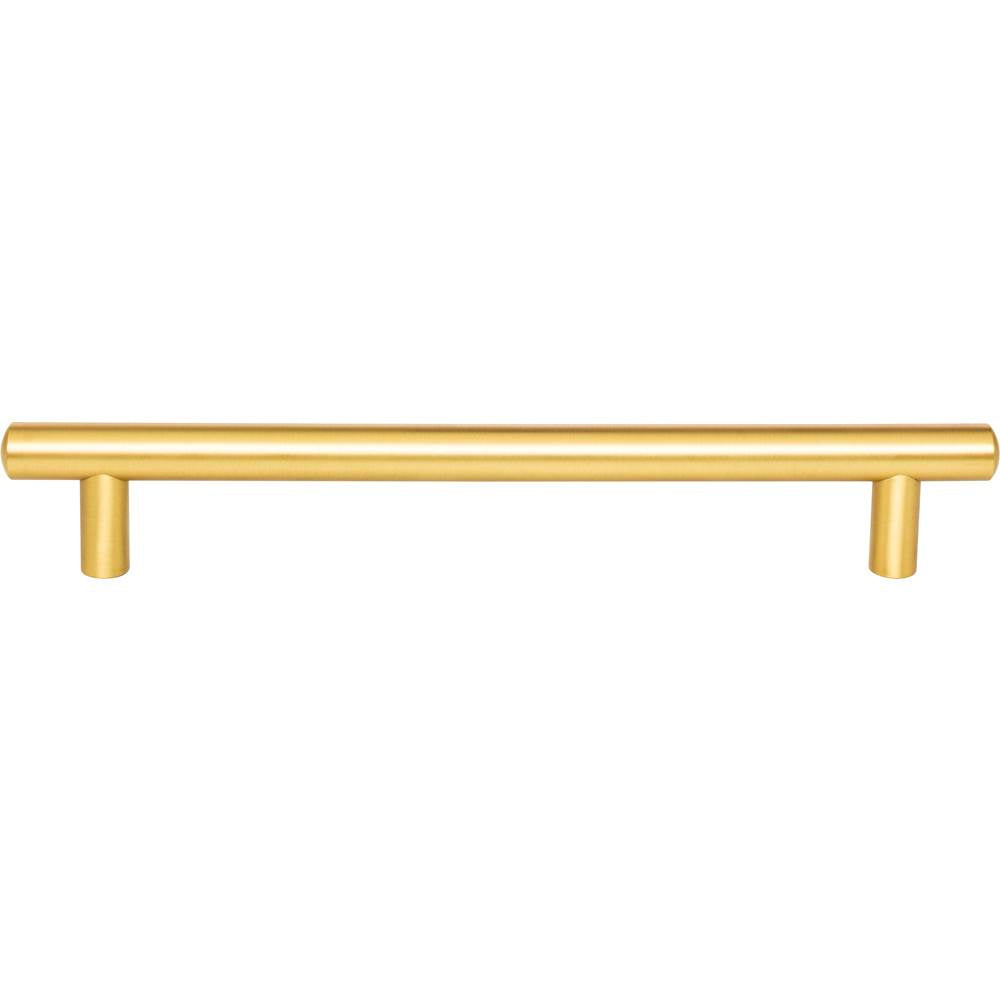 192 mm Center-to-Center Brushed Gold Key West Cabinet Bar Pull