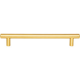 192 mm Center-to-Center Brushed Gold Key West Cabinet Bar Pull