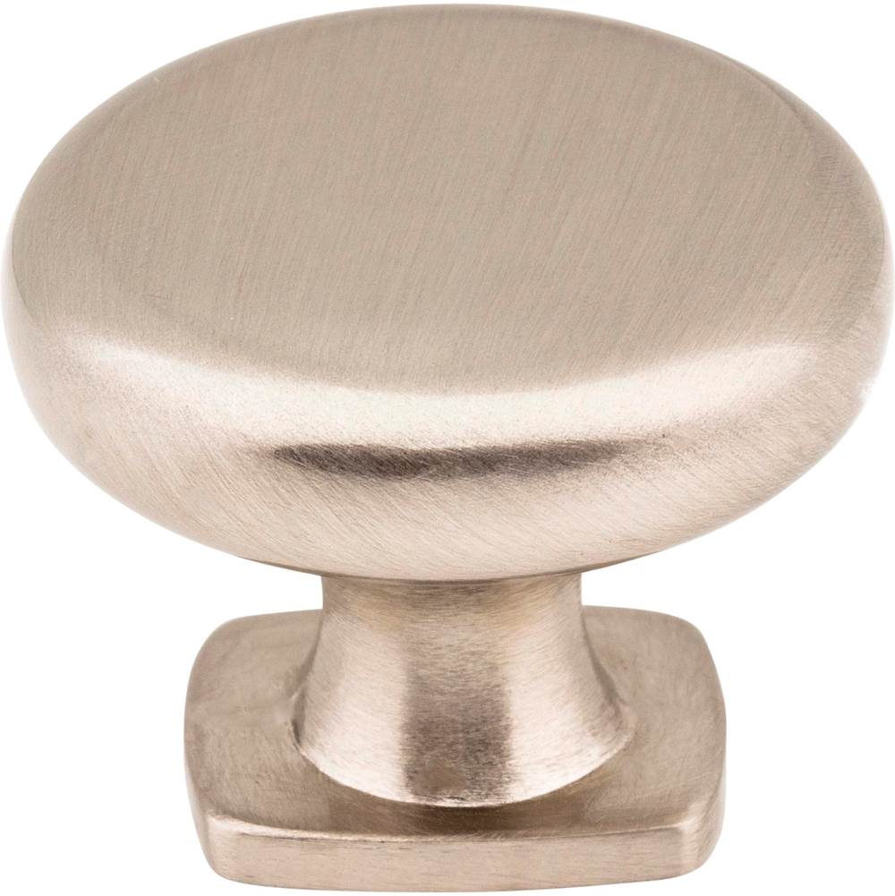 1-3/8'' Diameter Satin Nickel Belcastel 1 Cabinet Knob