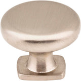 1-3/8'' Diameter Satin Nickel Belcastel 1 Cabinet Knob