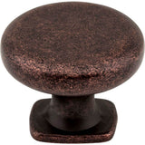 1-3/8'' Diameter Distressed Oil Rubbed Bronze Belcastel 1 Cabinet Knob