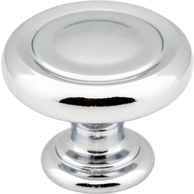 Jeffrey Alexander - 1-1/4'' Diameter Polished Chrome Bremen 1 Cabinet Knob - Polished Chrome