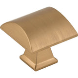 Jeffrey Alexander - 1-1/4'' Overall Length  Satin Bronze Roman Cabinet Knob - Satin Bronze