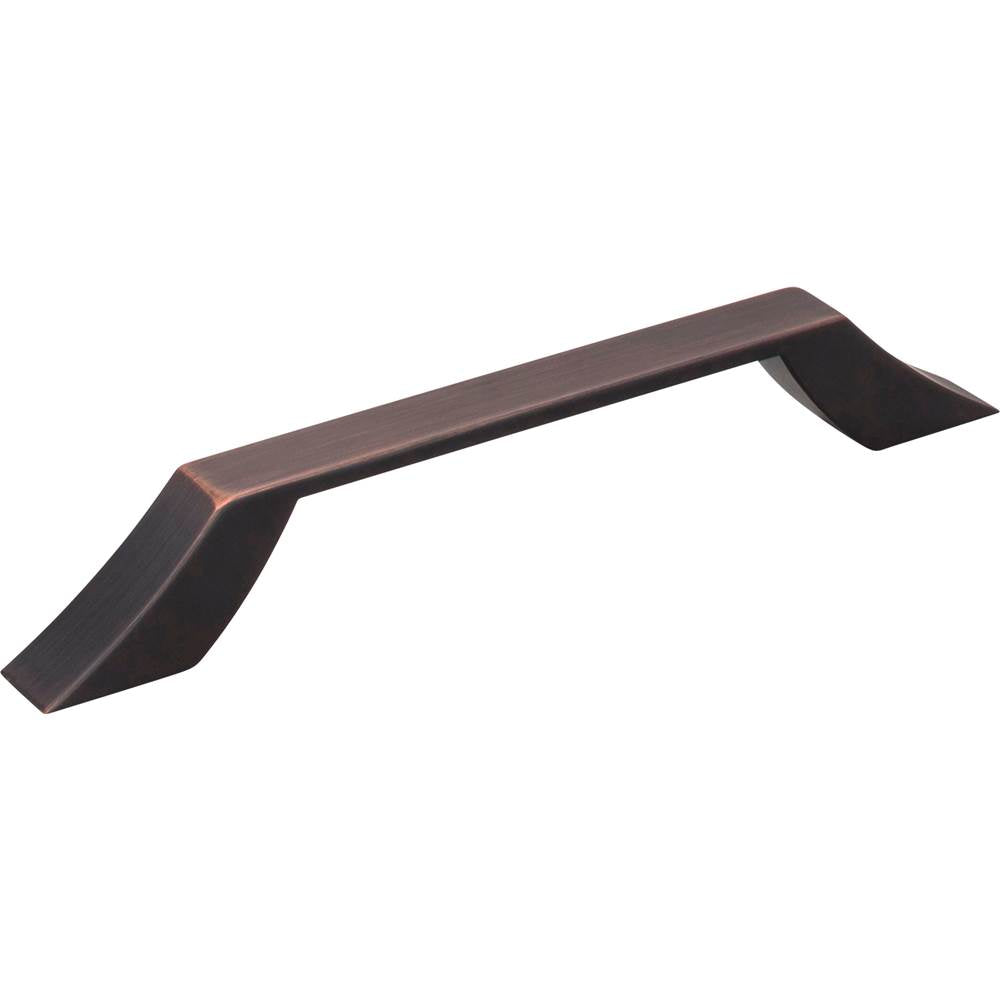 Jeffrey Alexander - 128 mm Center-to-Center Brushed Oil Rubbed Bronze Square Royce Cabinet Pull - Brushed Oil Rubbed Bronze