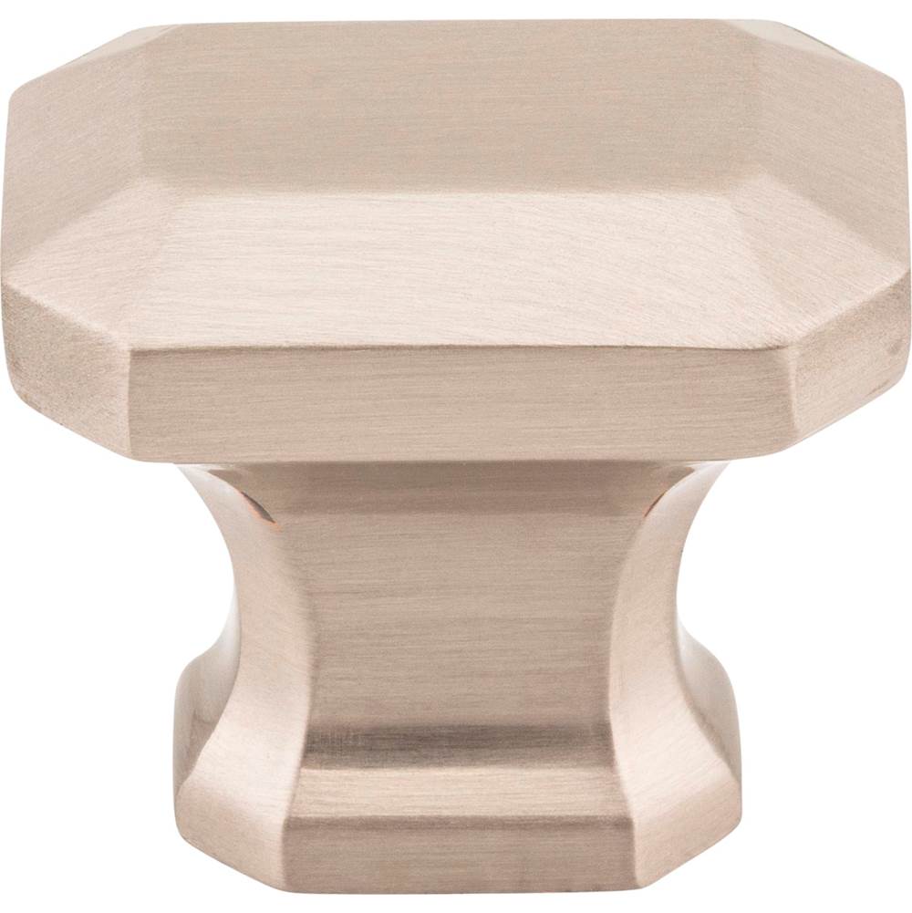 1-1/4'' Overall Length Satin Nickel Emerald Ella Cabinet Knob