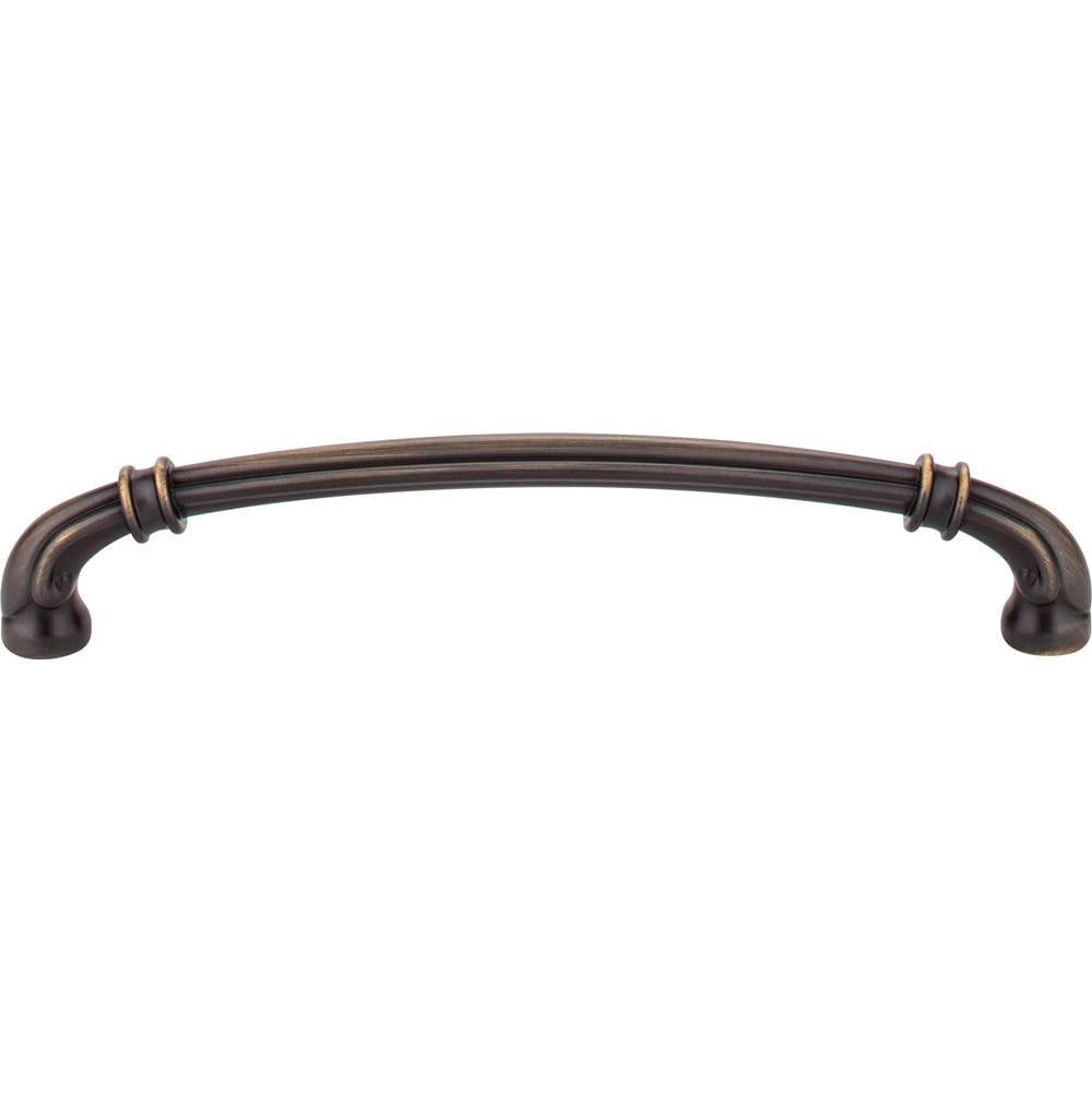 160 mm Center-to-Center Antique Brushed Satin Brass Lafayette Cabinet Pull